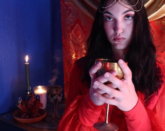 Scarlet Woman-Babalon Ritual Robe/ Thelema/ 156