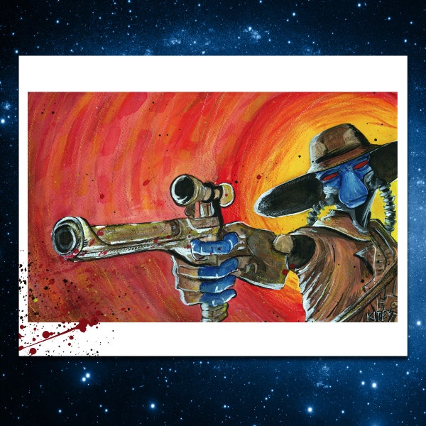 Space Cowboy Limited Edition of 10 Matte Print
