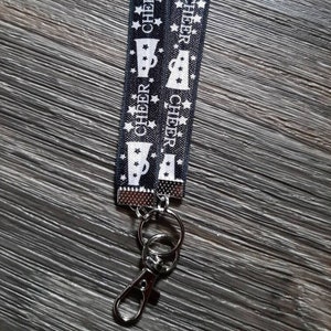 Cheer lanyard | badge id holder | necklace lanyard | strong lanyard | cheerleader lanyard | lanyard for keys | sports lanyard | stretch