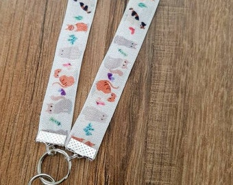 Cat lanyard | lanyard with id badge | strong lanyard | trendy lanyard | lanyard for keys | elastic lanyard | pretty lanyard | animal | pet