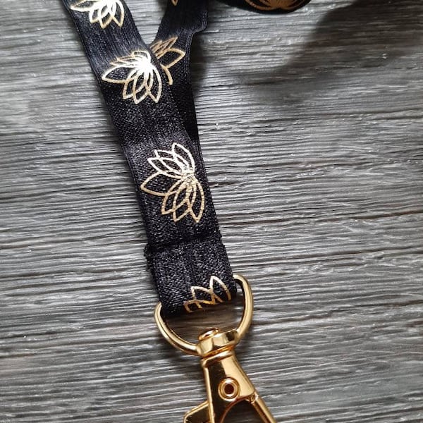 lanyard | lotus lanyard | badge id holder | necklace lanyard | elastic lanyard | lotus flower lanyard | lanyard for keys | lanyard and badge