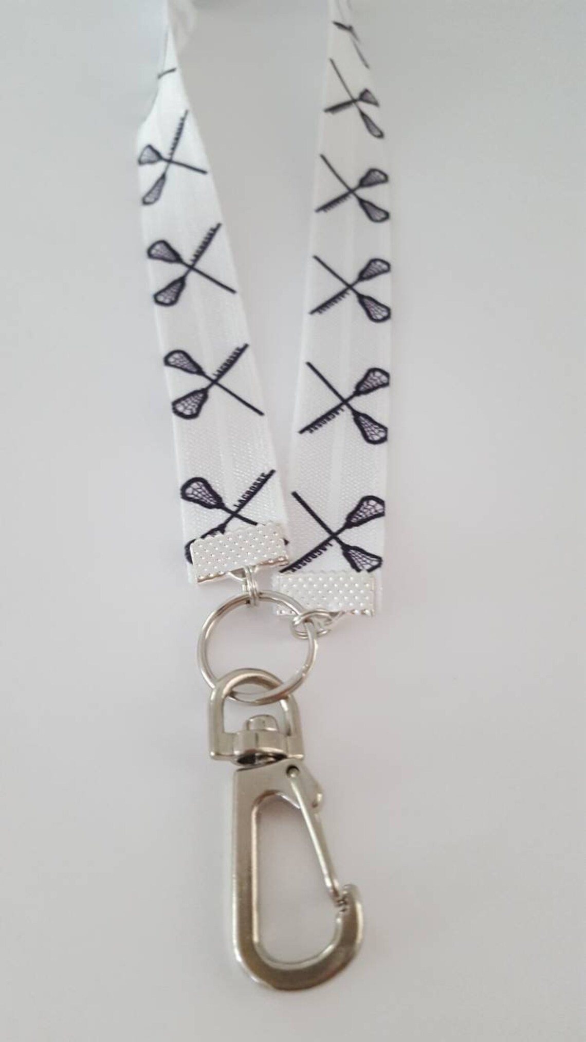 Lanyard Lacrosse Lanyard Badge Id Holder Necklace Etsy