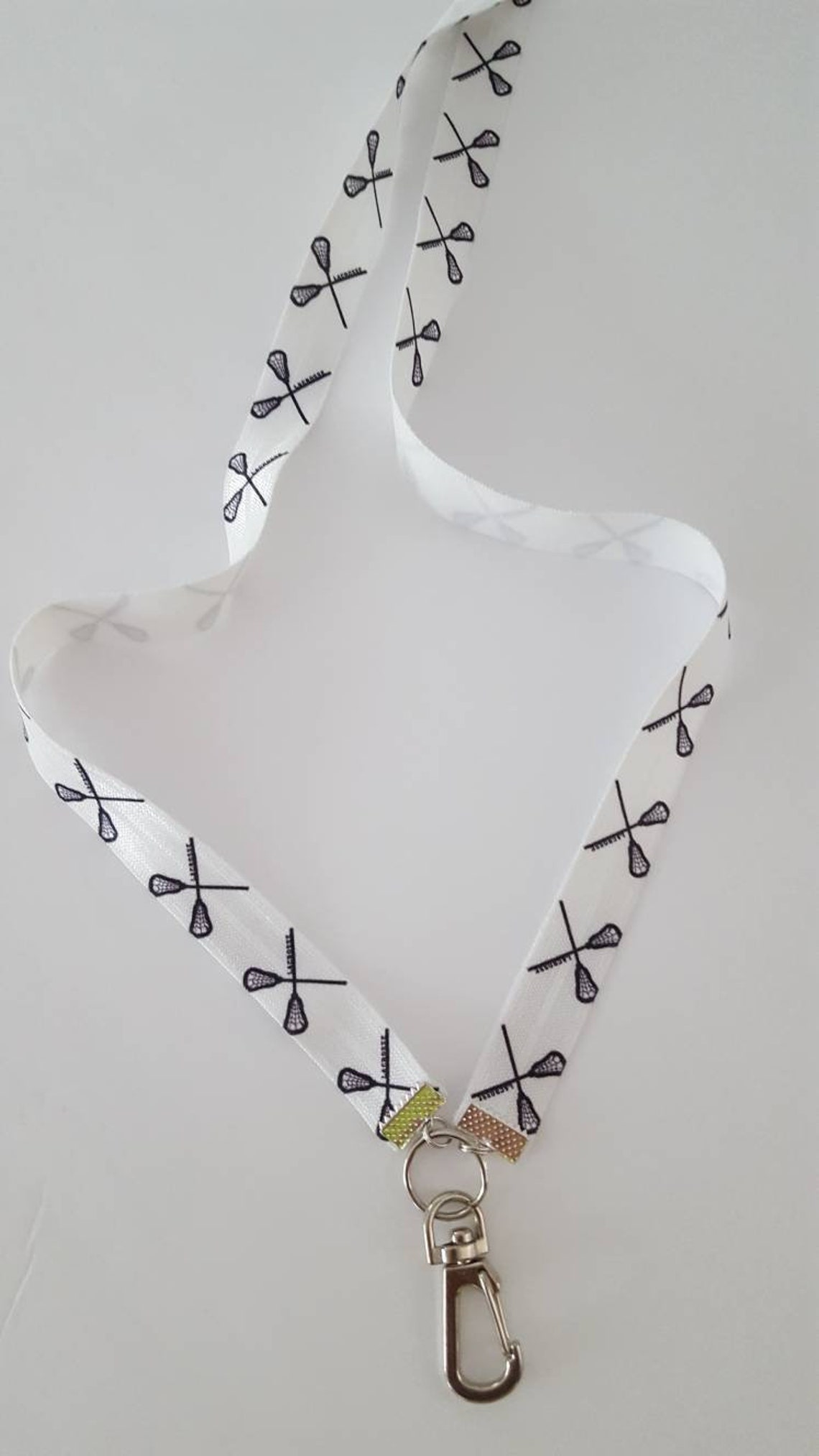 Lanyard Lacrosse Lanyard Badge Id Holder Necklace Etsy