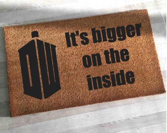 Doctor Who Doormat Etsy