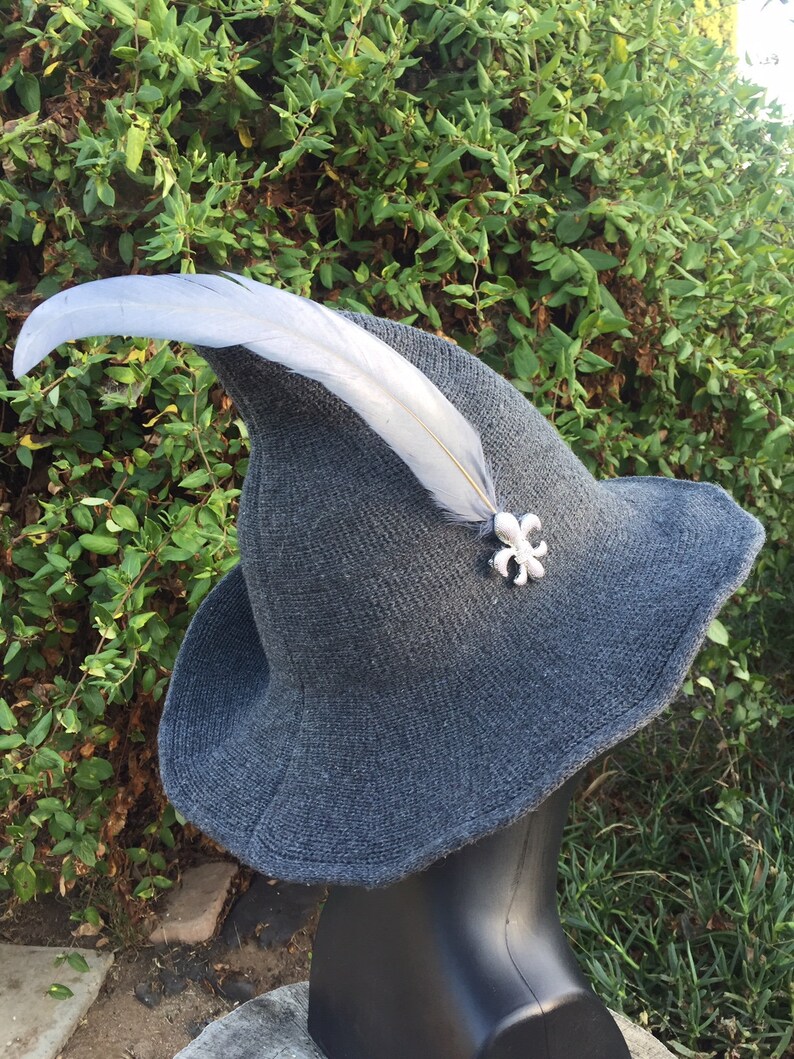 Fluer De Lis Wizard Hat
