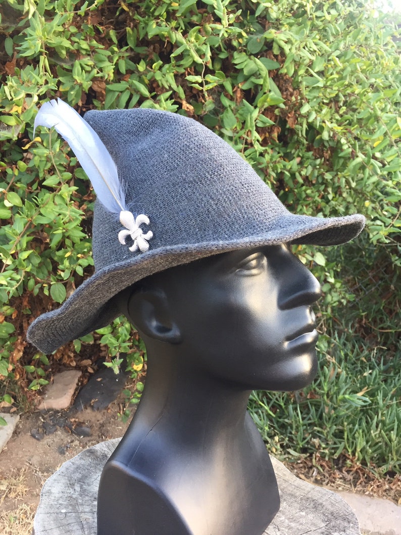 Fluer De Lis Wizard Hat