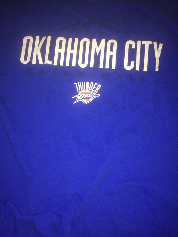 vintage okc thunder shirts