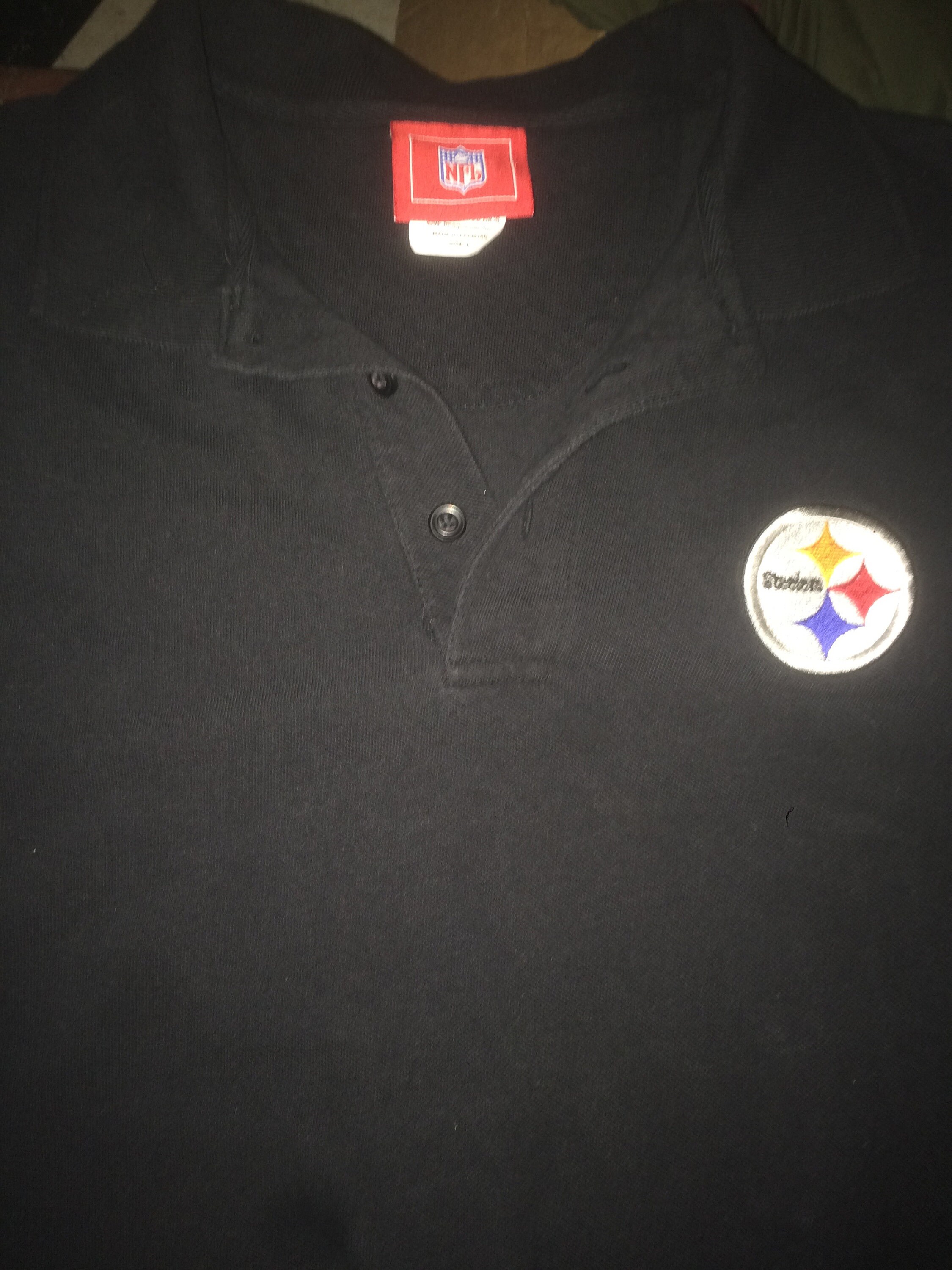 steelers collared shirt