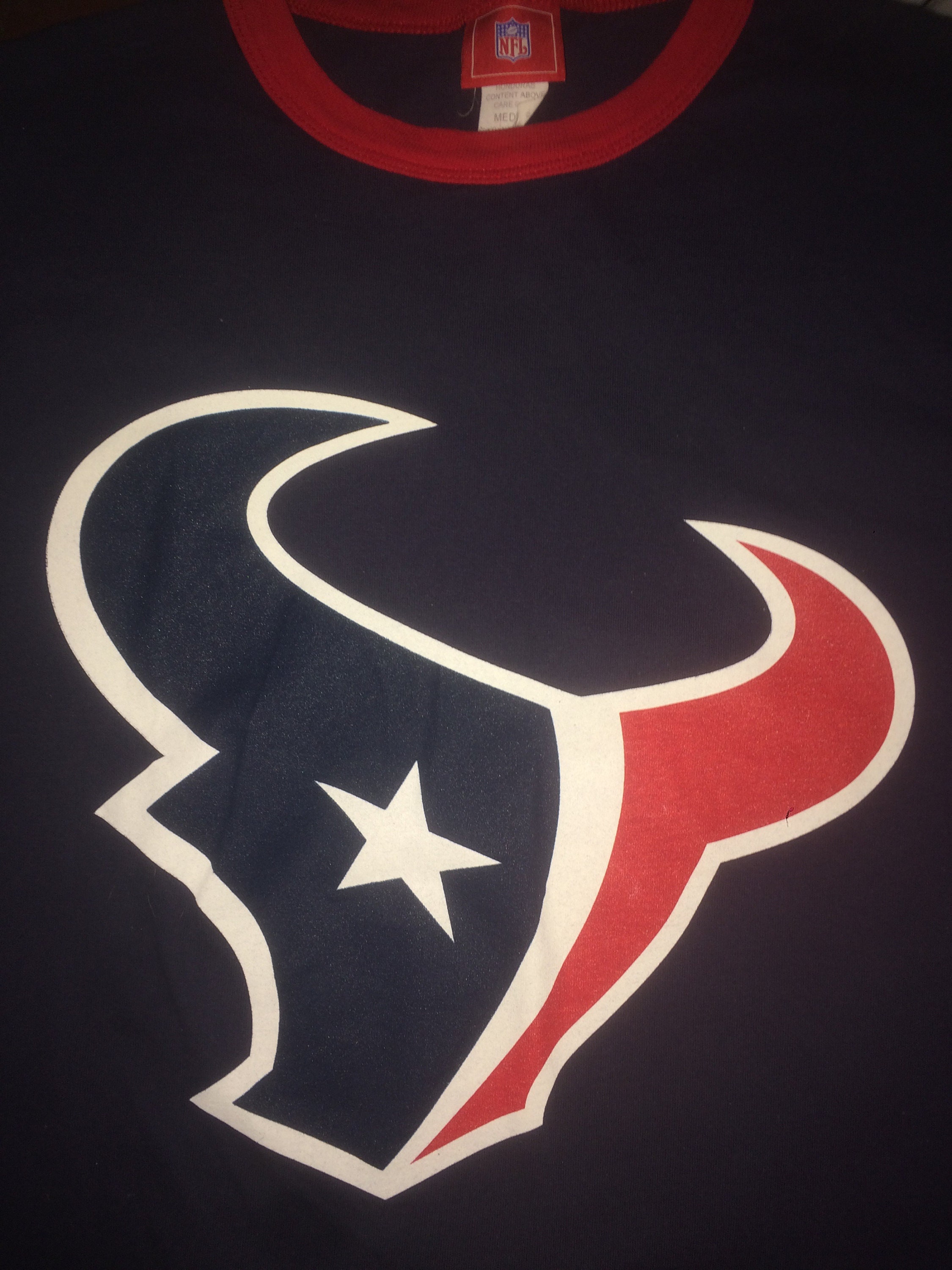 パンダストアスポーツ ファン ウェア Shirt Texans Navy NFL 応援 T ユニフォーム Blue Houston Youth  Reflection レプリカ フットボール