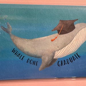 Remise des diplômes - Vous êtes venu jusqu'ici, carte de voeux en papyrus scellée neuve (UN)
