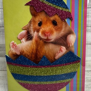 Ostern - Hatch Up Some Hamster Fun Papyrus Grußkarte Neu (Eine)