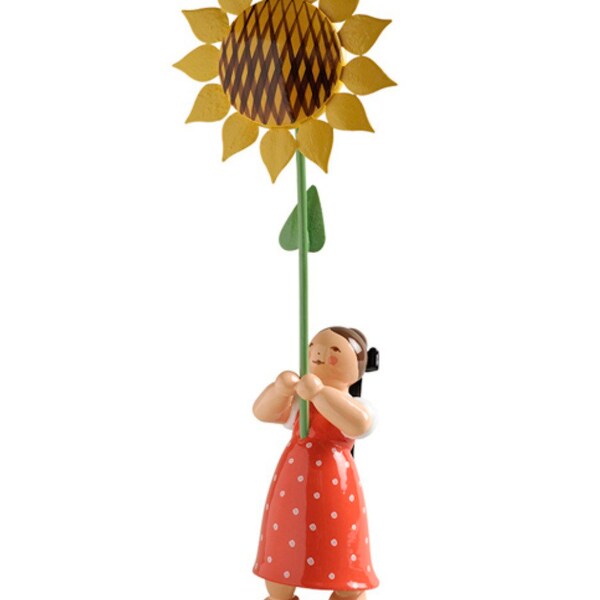 Girl with Sunflower (Summer) by Wendt & Kühn