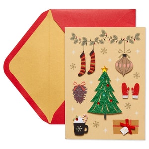 Weihnachtszeit - Weihnachts-Icons - Papyrus Grußkarte neu versiegelt (EINE)