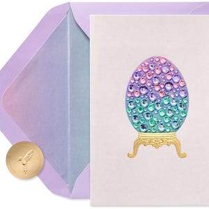 Ostern - Papyrus Osterkarte (Frohe Farben des Osterfestes) Neu (Eins)
