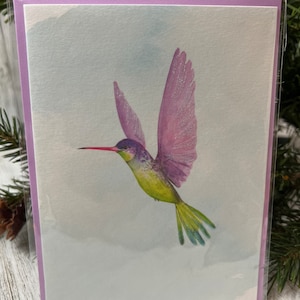 Compleanno - Colibrì - Biglietto d'auguri Papiro (UNO) Nuovo