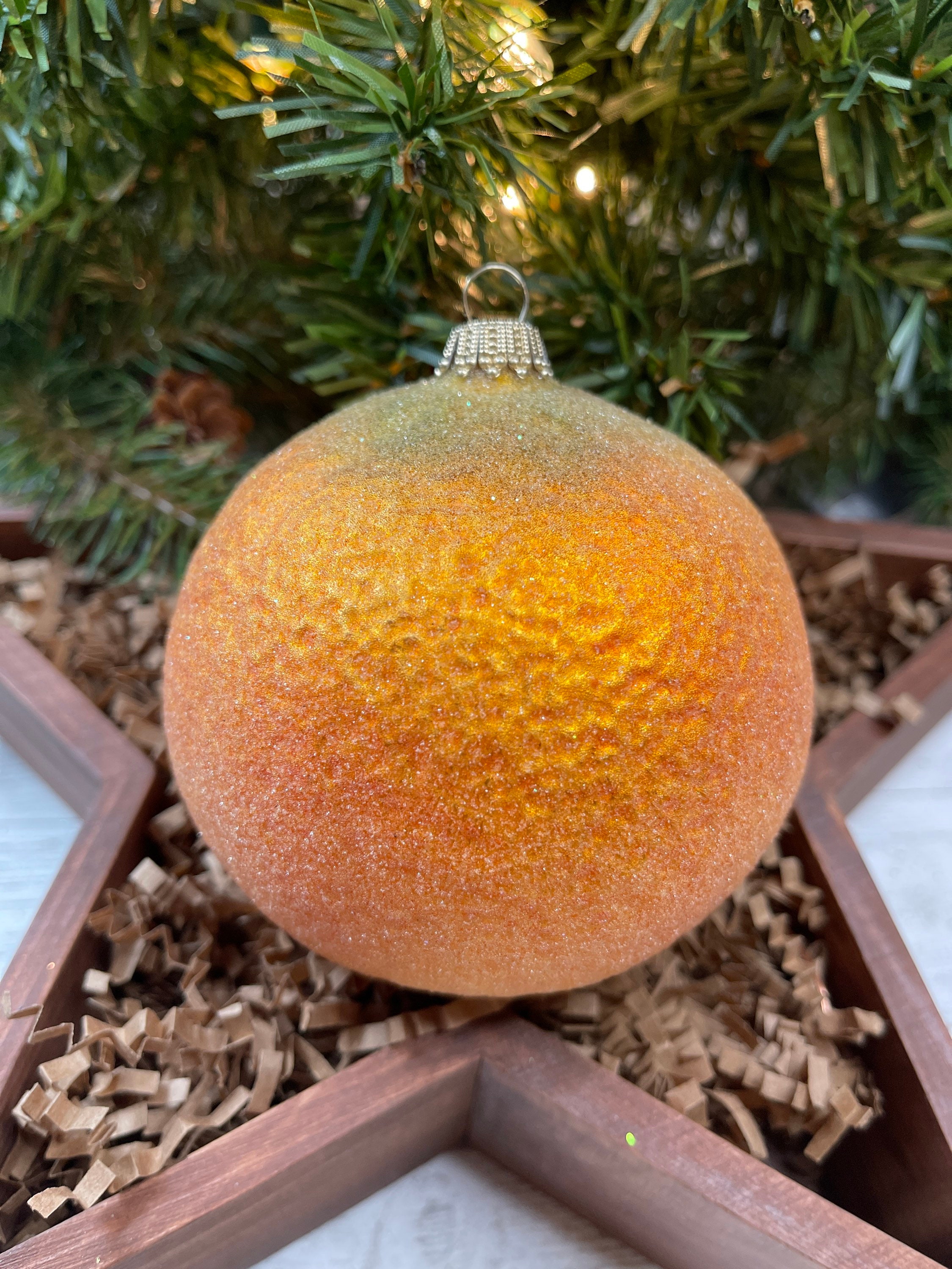 ドイツ製　ガラスオーナメント　ヴィンテージ風　6点　クリスマスオーナメント ドイツ製 ガラスオーナメント ヴィンテージ風 6点 クリスマス