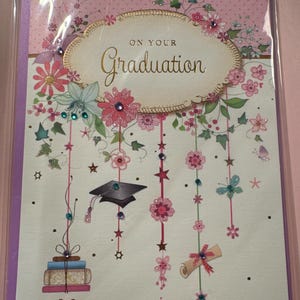 Graduation - Auf Ihrem Abschluss Papyrus Grußkarte (Eine) Neu