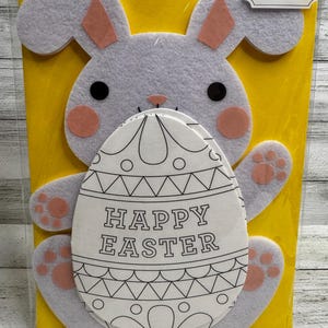 Ostern - Ausmalen Ei Kinder Grußkarte Neu (Eine)