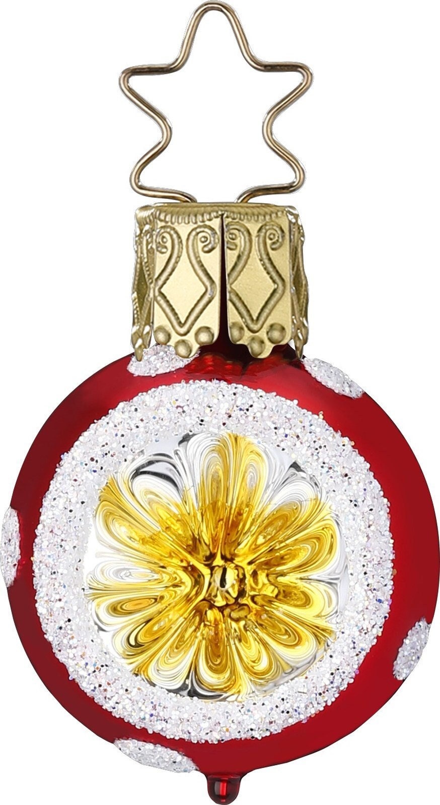 Reflection German Glass Ornament Etsy