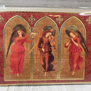 Okres Bożego Narodzenia - Harold Angels Papyrus Greeting Card (jedna)