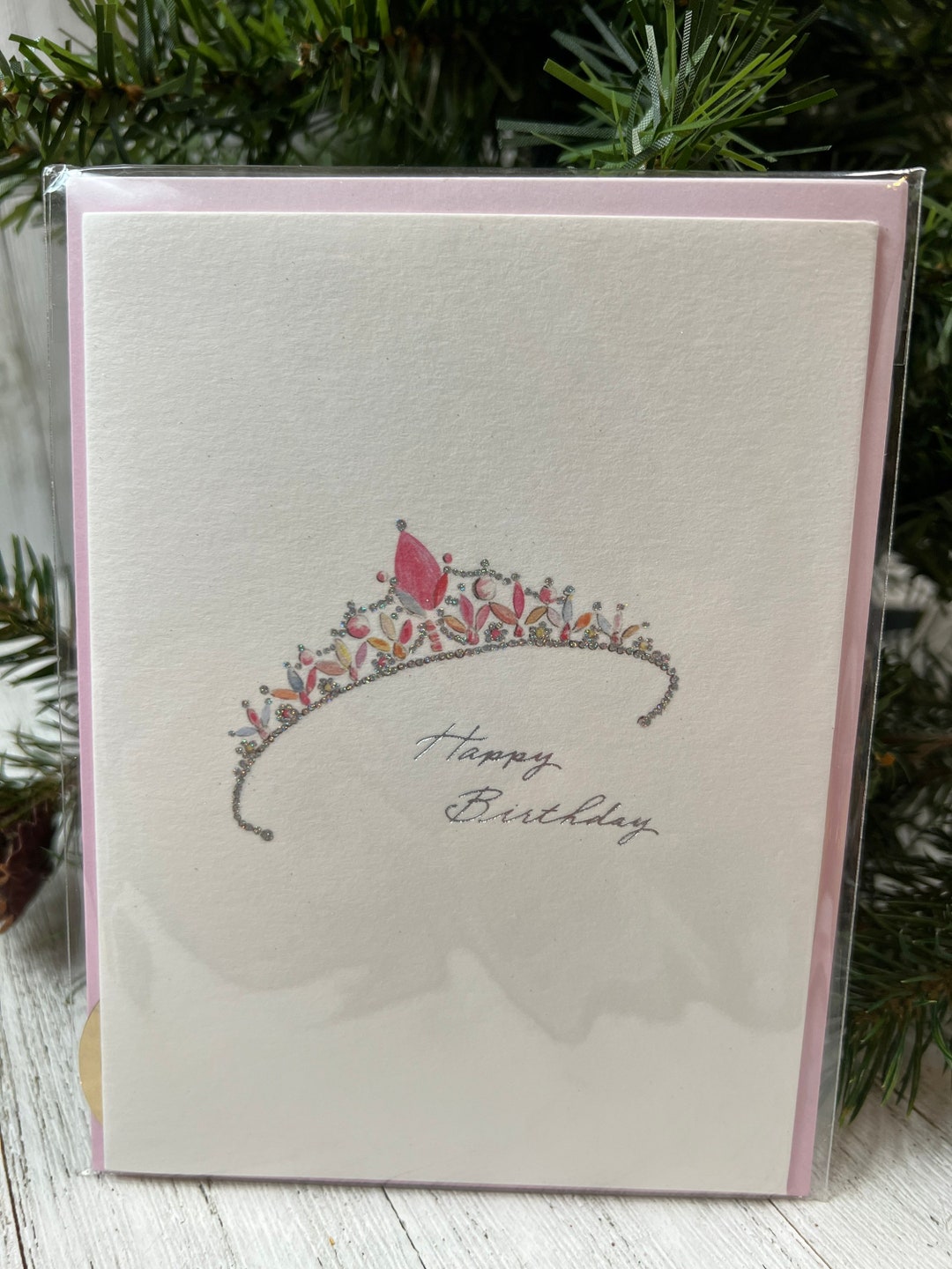 Birthday Tiara for the Birthday Girl Papyrus Greeting Card ONE New - Etsy