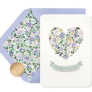 Tarjeta de la Amistad - Pensando en Ti - Tarjeta de Felicitación Papyrus Nueva (UNA)