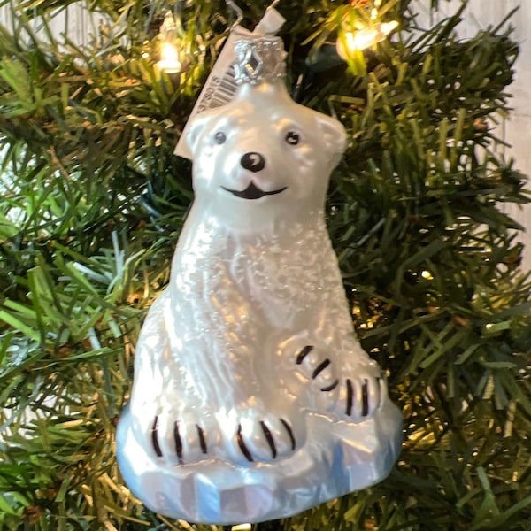 Inge-Glas Mama Polar Bear German Glass