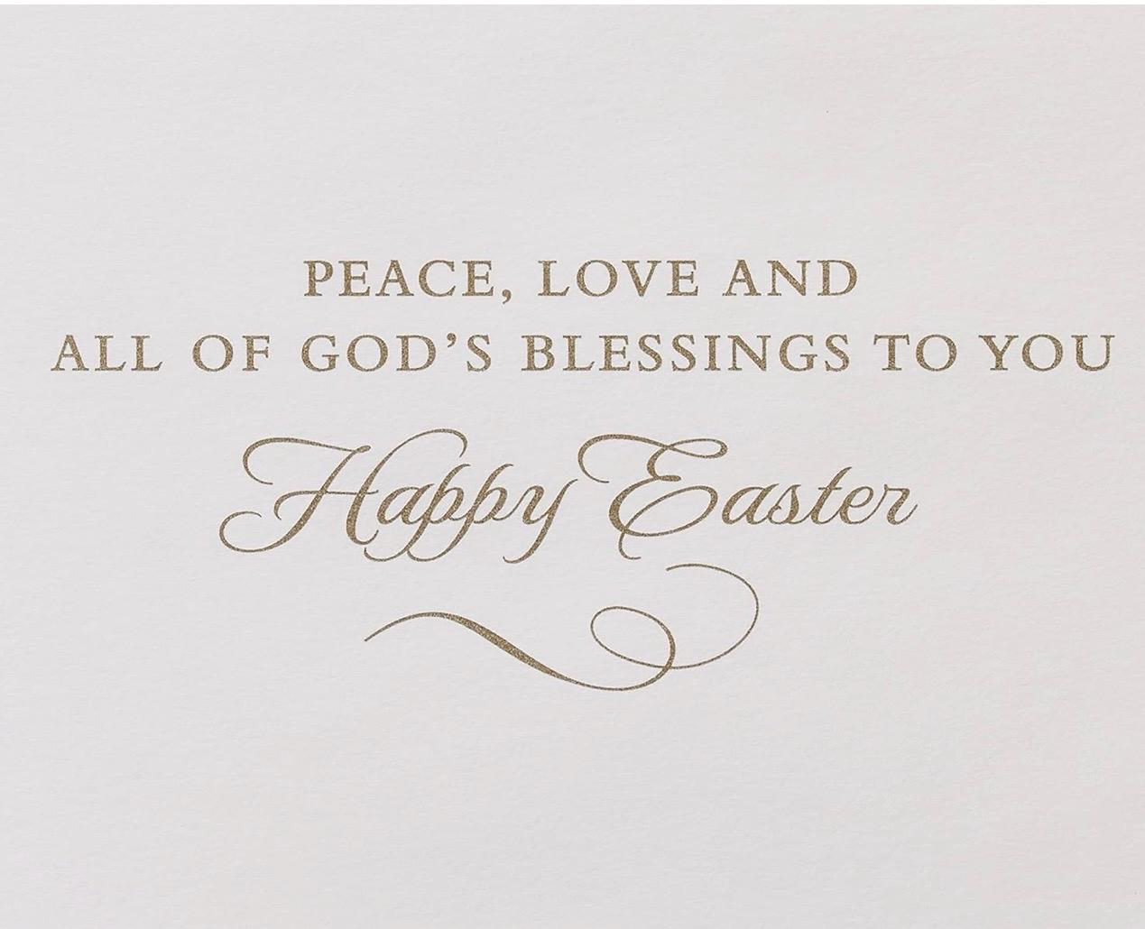 Papyrus Weihnachtskarte „God's Sweet Blessings“ – Mit Glitzer & Edelsteinen