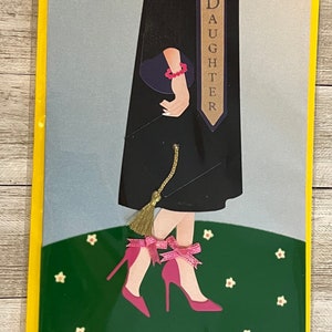 Remise des diplômes - Poursuivez vos rêves - Carte de voeux en papyrus scellée neuve (une)