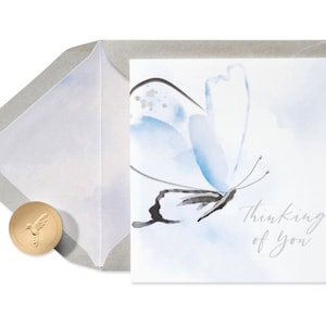 Sympathy - Puissiez-vous être entouré d'amour - Carte de voeux en papyrus neuve (une)