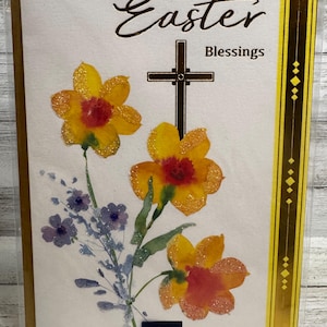 Pascua - NiqueaD. Papyrus les desea toda la alegría y la esperanza Tarjeta de felicitación nueva (una)