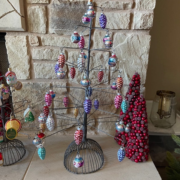 Vintage Wire Christmas Tree 