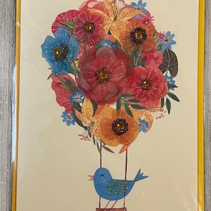 Fête des Mères - Belle et relaxante - Carte de voeux en papyrus neuve (une)