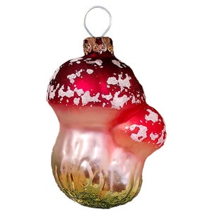 Lauscha Fly Agaric Mushroom German Glass