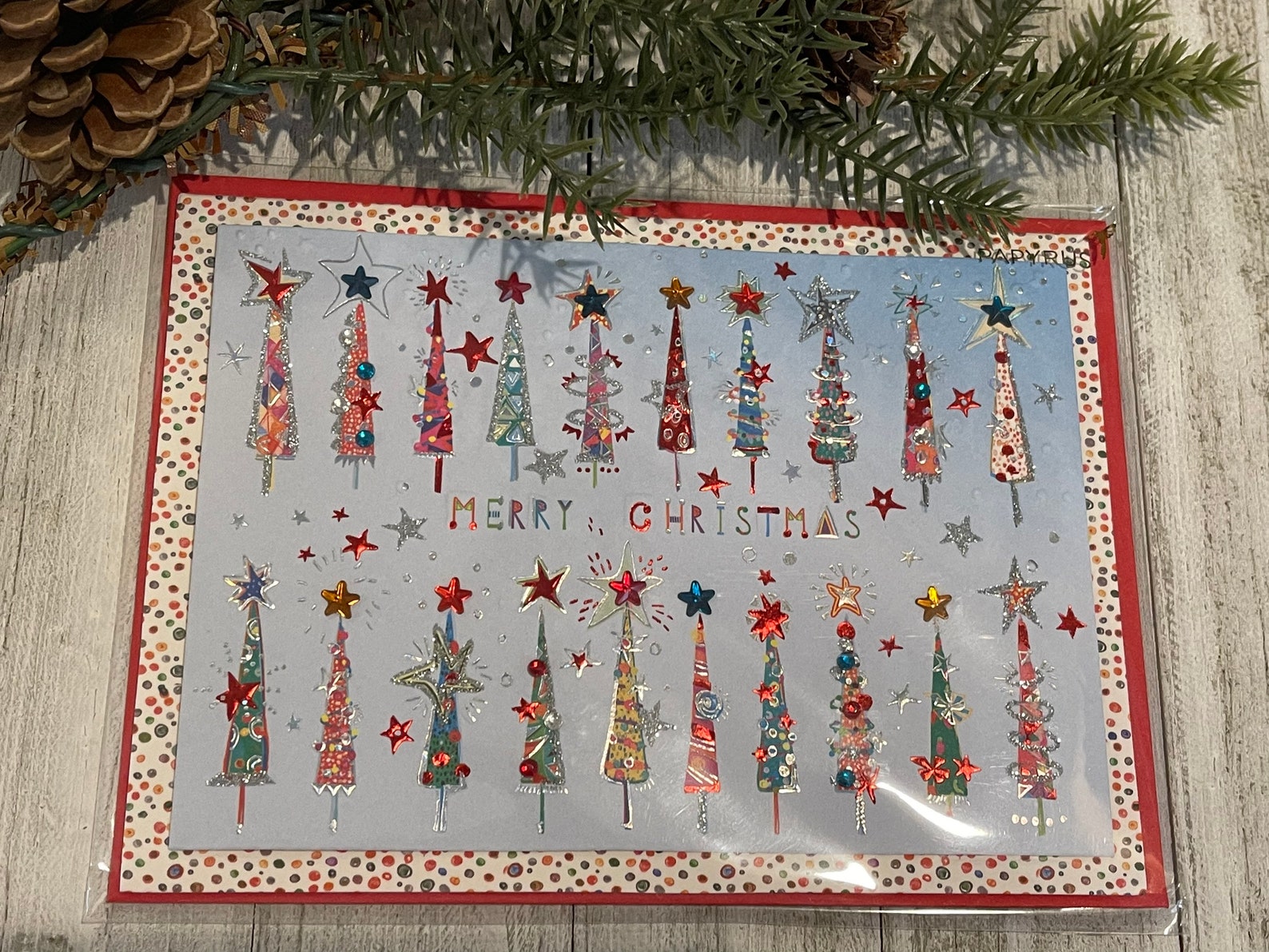 Papyrus Turnowsky Holiday Greeting Card one Etsy