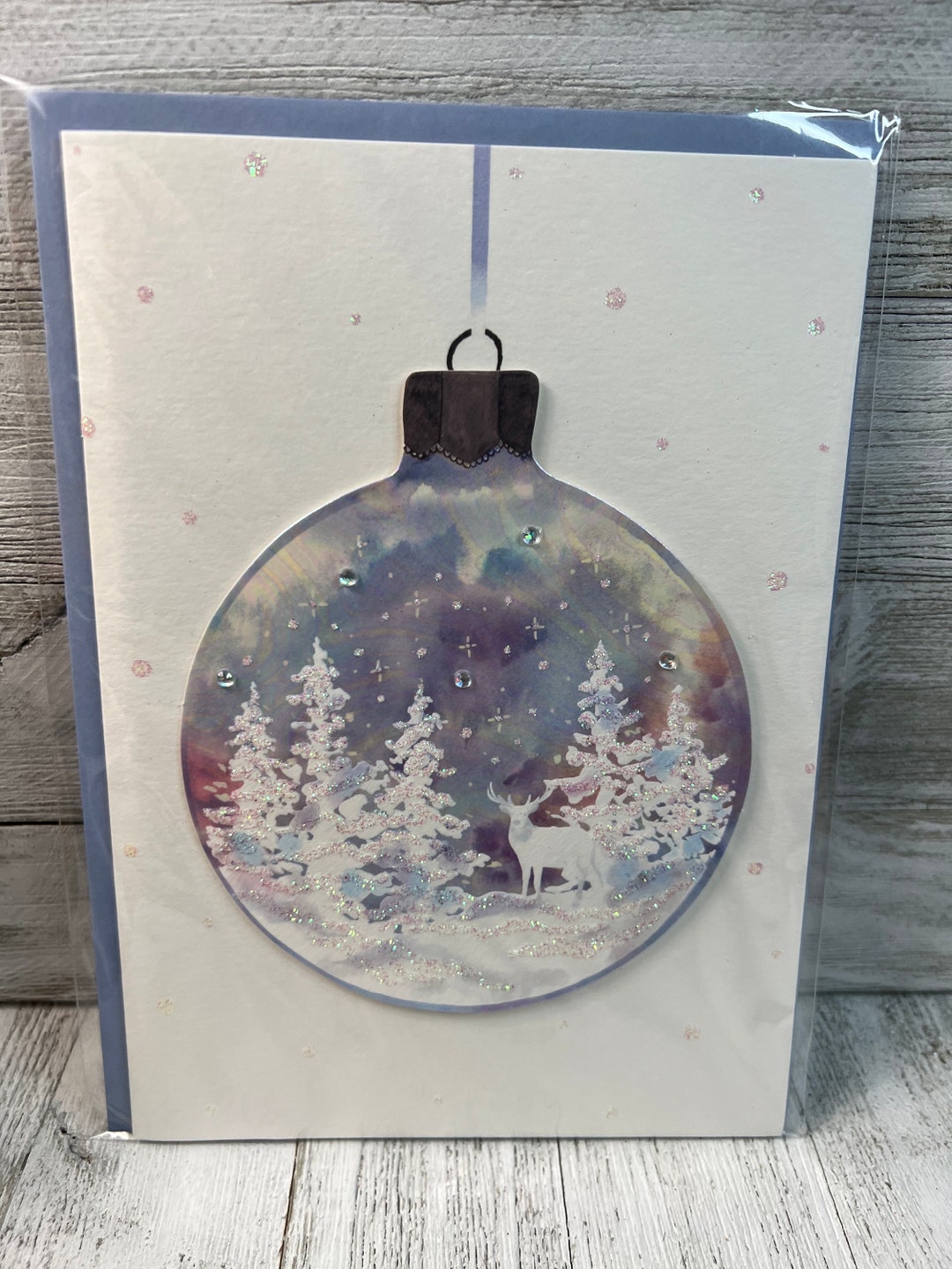 Papyrus Weihnachtskarte 'Truly Wonderful Season' – Mit Rotem Umschlag