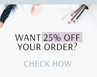25 Off Coupon Etsy