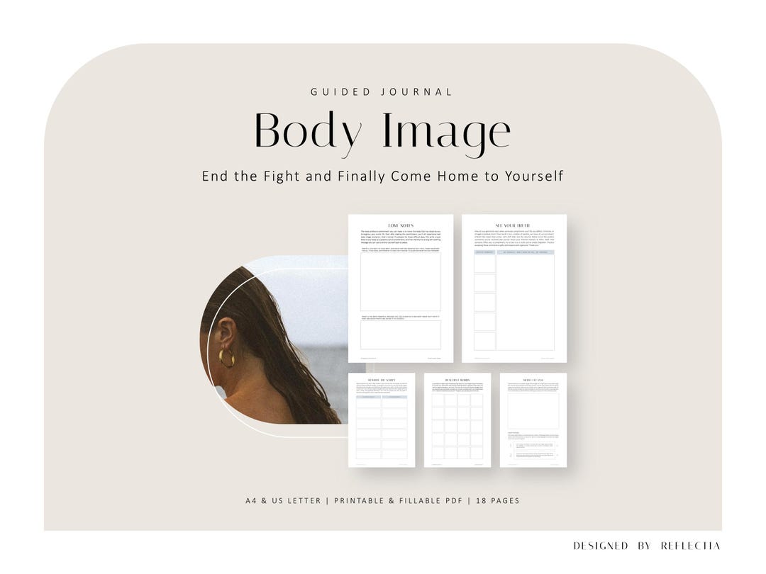 The Body Image Journal: Self-love and Self-acceptance. Guided Exercises ...