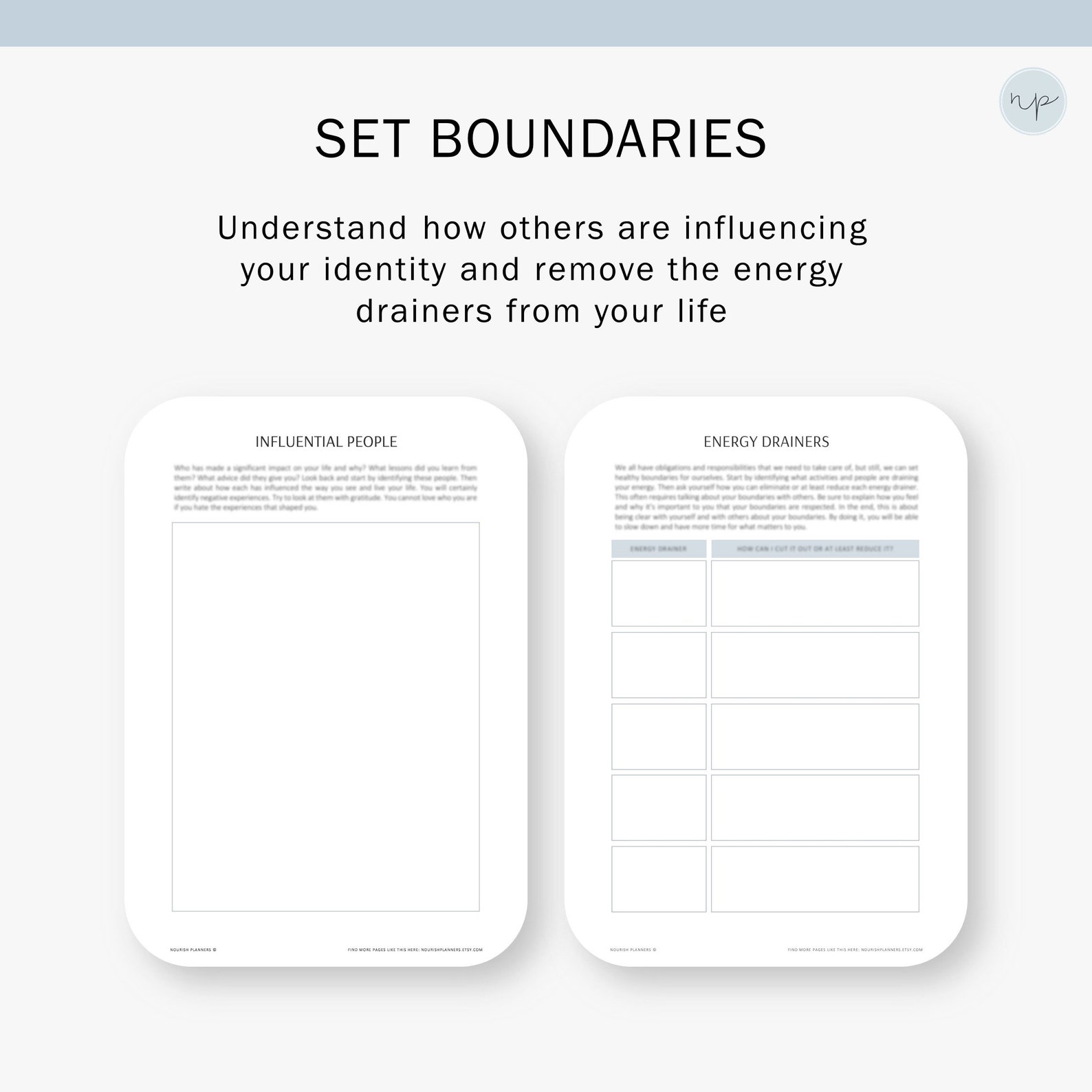 Self Discovery Journal Self Love Self Improvement Printable | Etsy