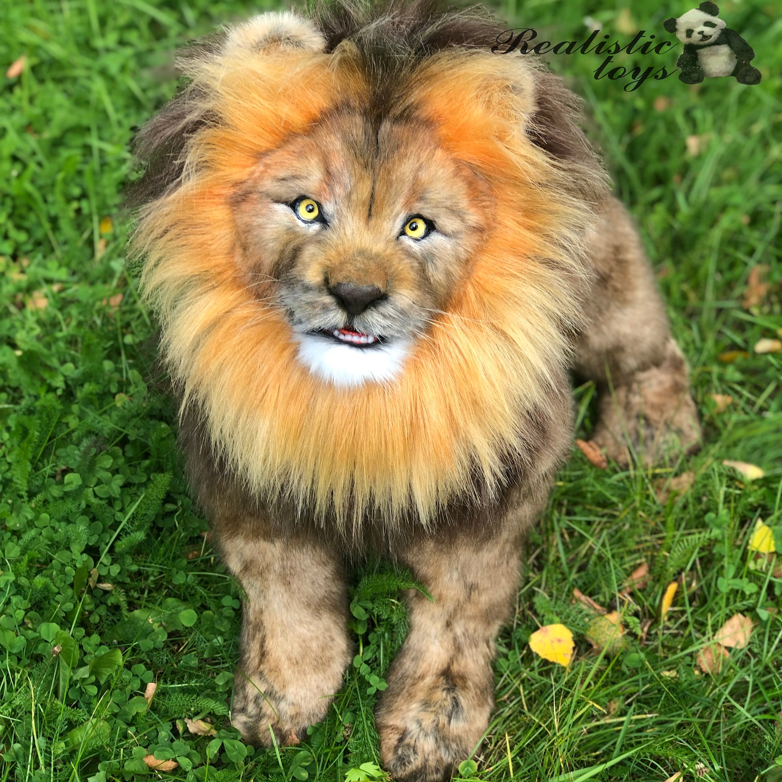 MAKE TO ORDER Realistic toy lion plush stuffed lion Etsy