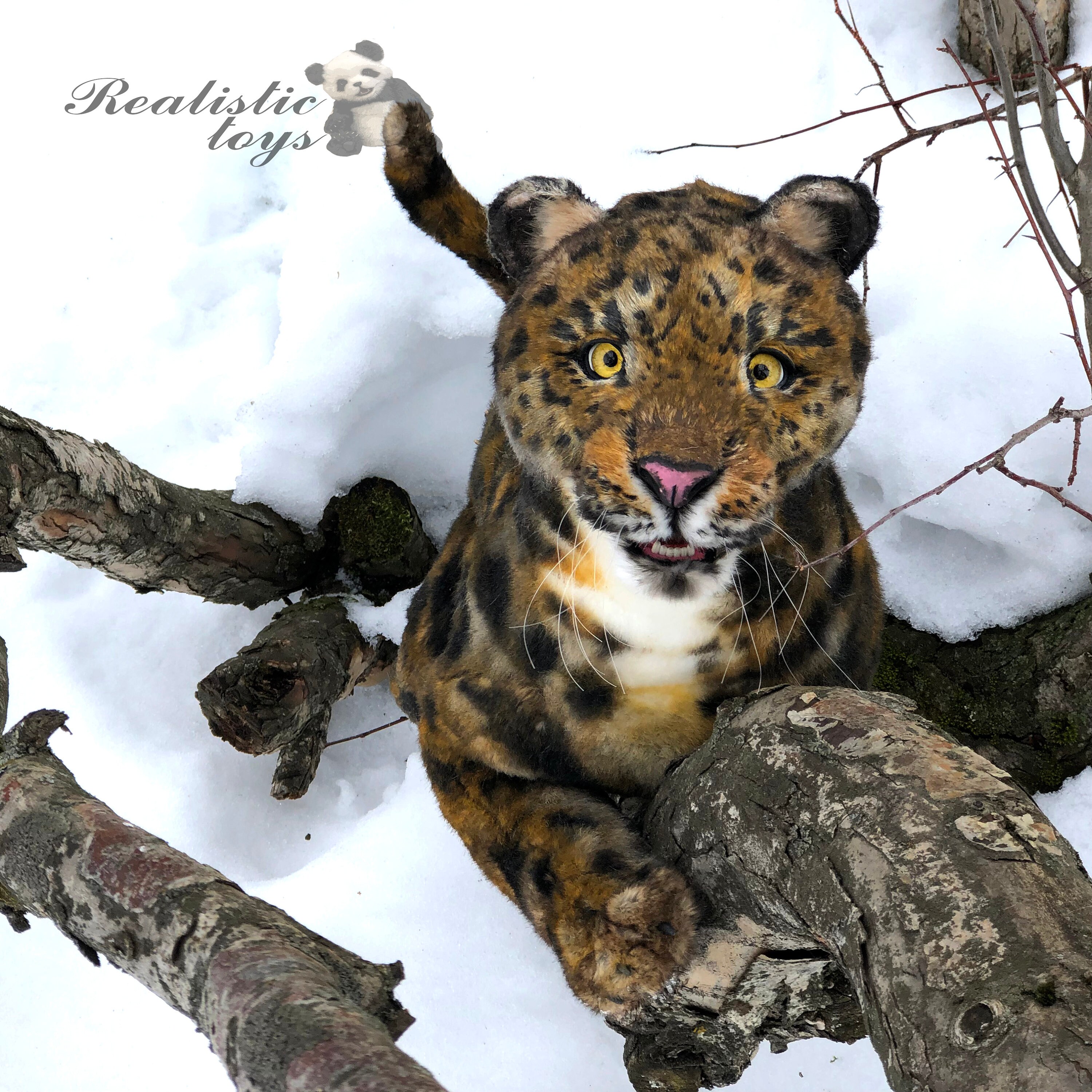 leopard plush