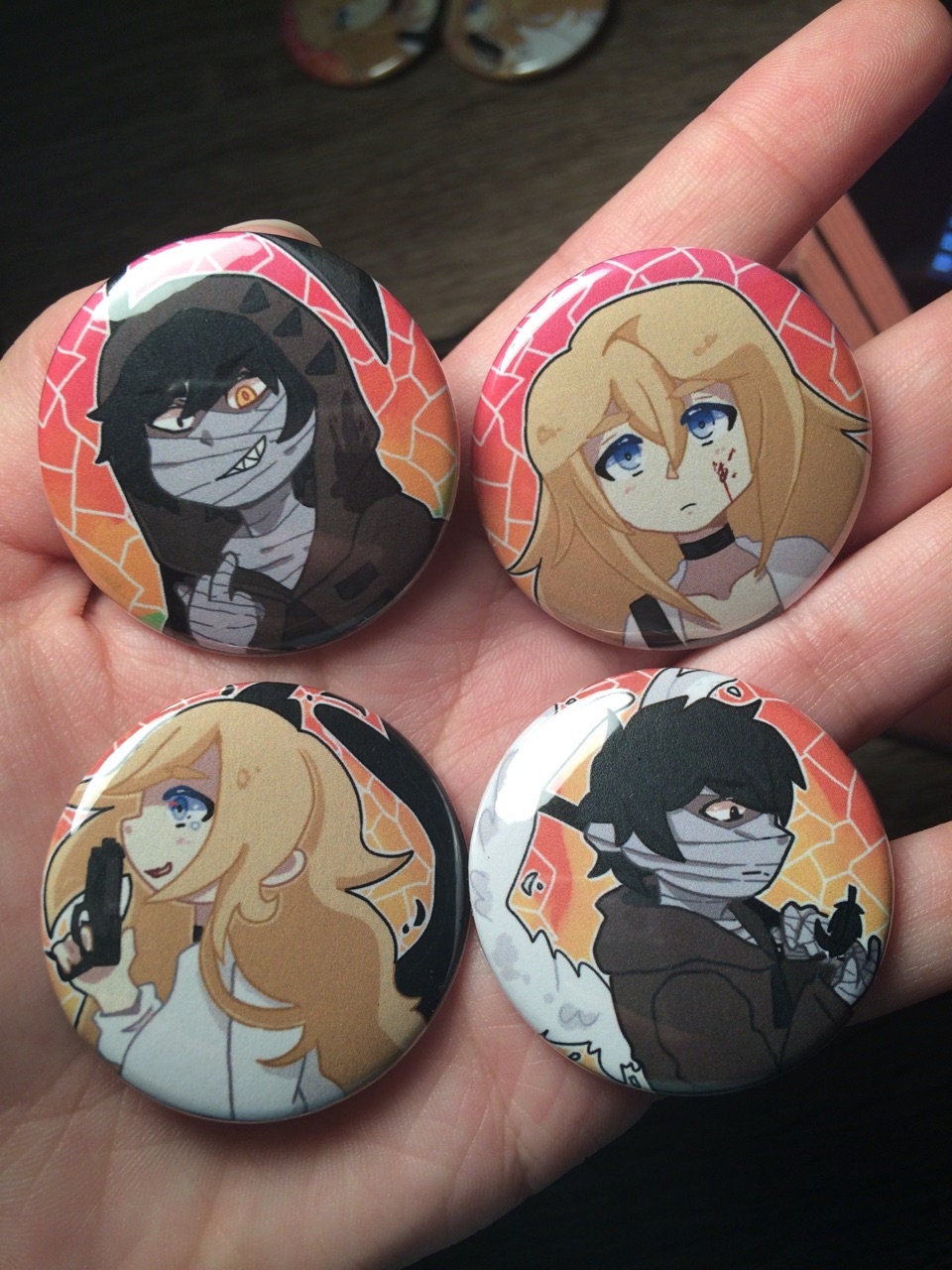 Zack Keychain ANGELS OF DEATH