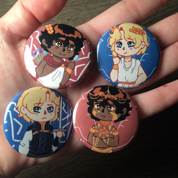 Captive Prince | Laurent, Damen | Buttons, Button Set