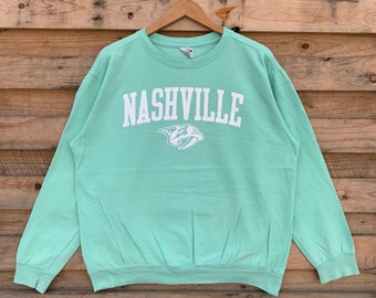 nashville predators crewneck sweatshirt
