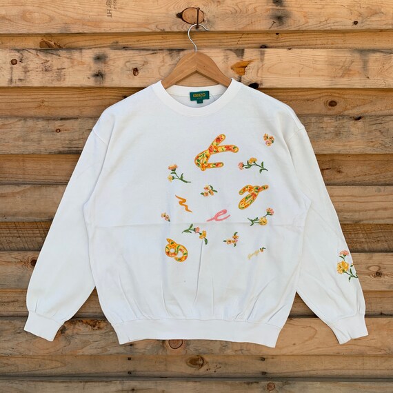 Vintage 90's Kenzo Sweatshirt Kenzo Crewneck Kenzo