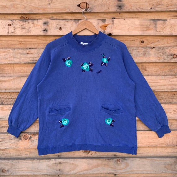 Vintage 90's Yves Saint Laurent Sweatshirt Yves Sa