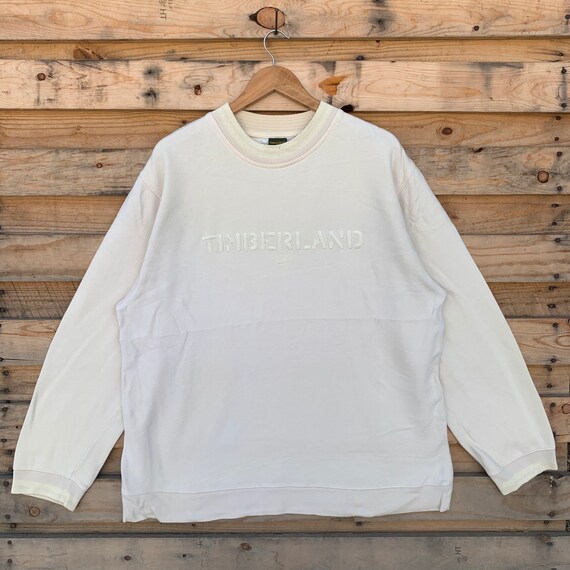 Vintage 90's Timberland Sweatshirt Timberland Crew