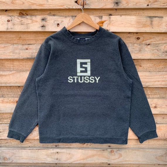 Vintage 90s Stussy Sweatshirt Jumper Stussy Crewne