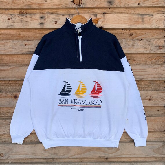 Vintage 90s San Francisco Sweatshirt Crewneck San