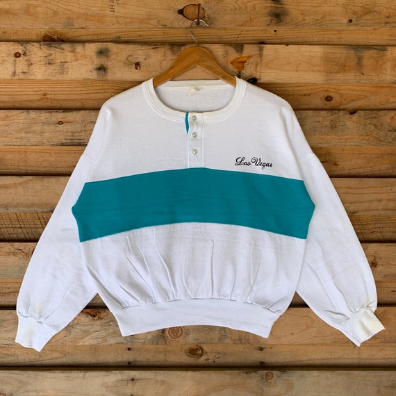 Vintage 90's Las Vegas Sweatshirt Las Vegas Crewne